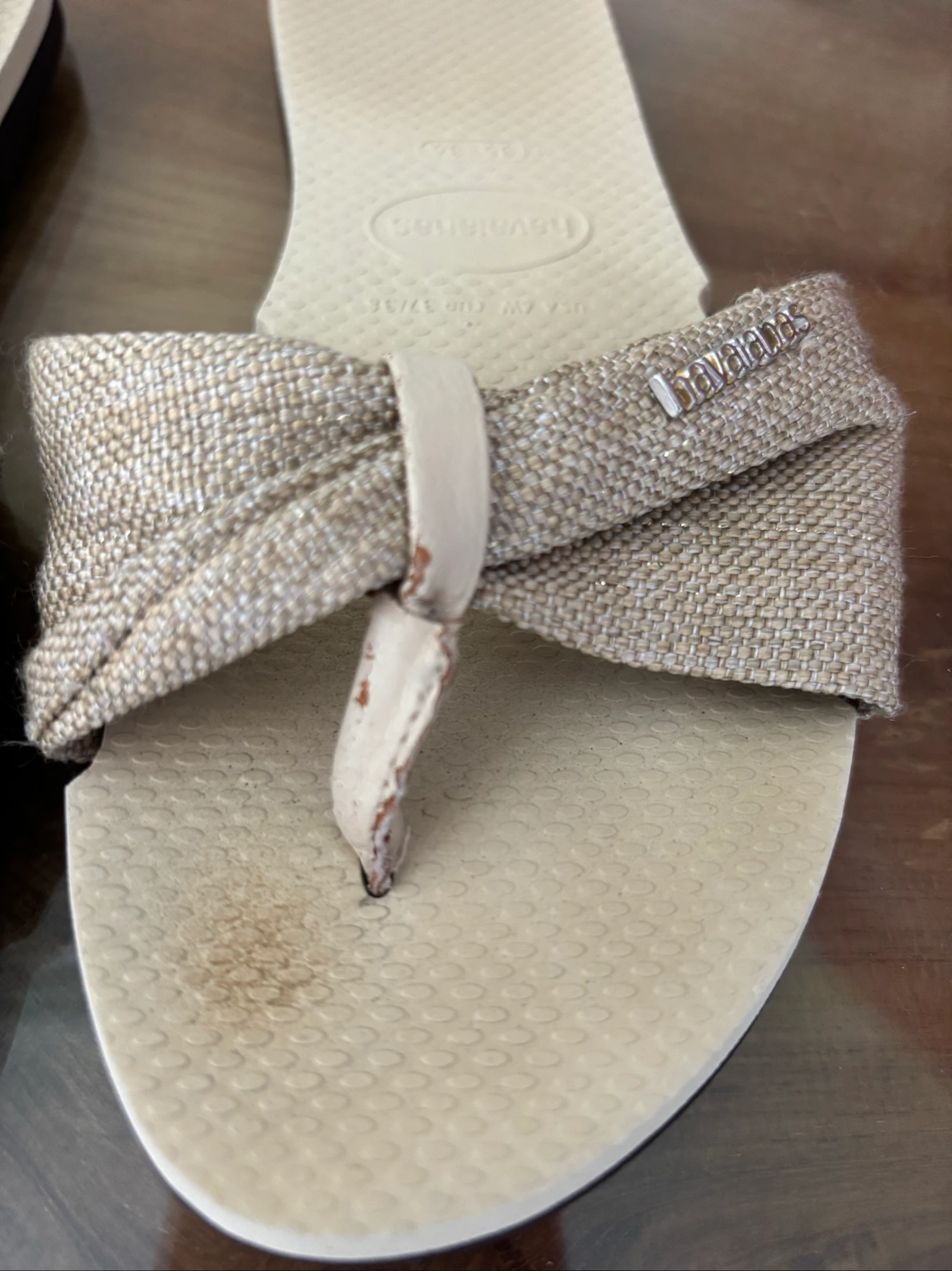 Mules Havaianas beige mujer 37 – photo 4